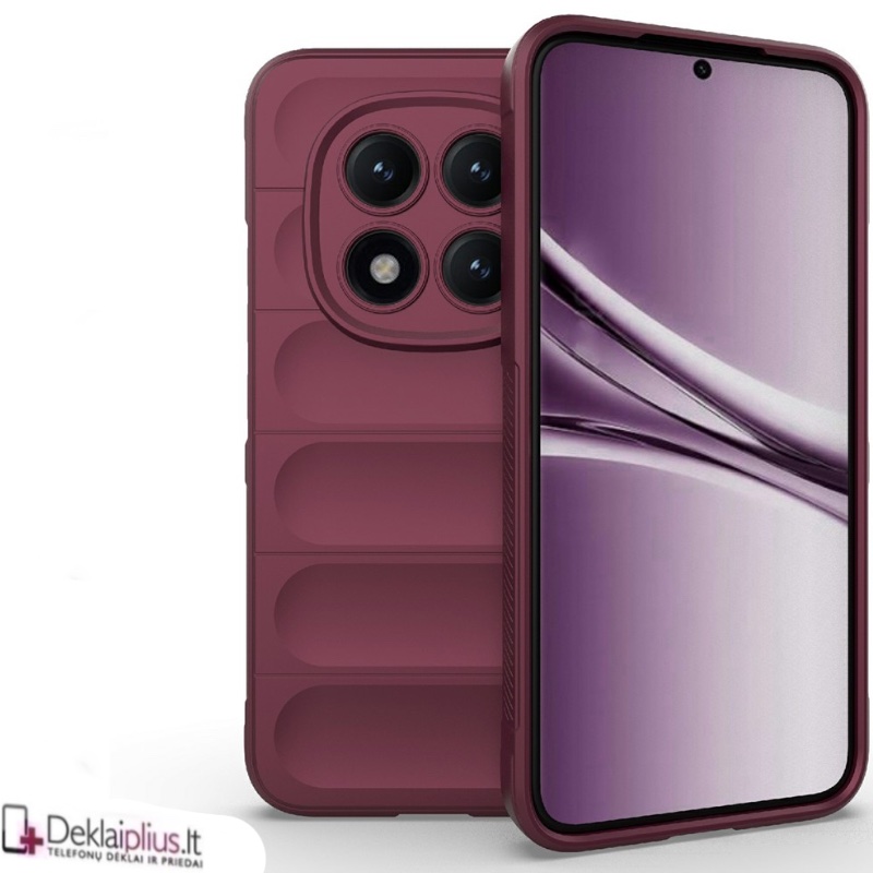 Magic Shield guminis dėklas - bordo (Xiaomi Redmi Note 15 Pro 5G) Magic Shield guminis dėklas - bordo (Xiaomi Redmi Note 15 Pro 5G)